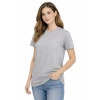 Damska koszulka T-shirt 100% miękka bawełna szara roz. XS